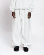Luther Melbourne Baggy Joggers Marle White (3)