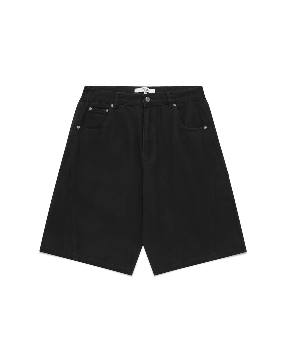 Luther Melbourne Baggy Panel Shorts Black (3) Luther Melbourne Baggy Panel Shorts Black (3)