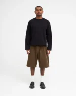 Luther Melbourne Baggy Panel Shorts Khaki (1)