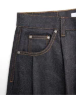 Luther Melbourne Baggy Raw Denim Blue Black (1)