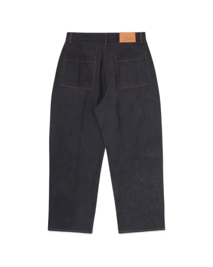 Luther Melbourne Baggy Raw Denim Blue Black (4)