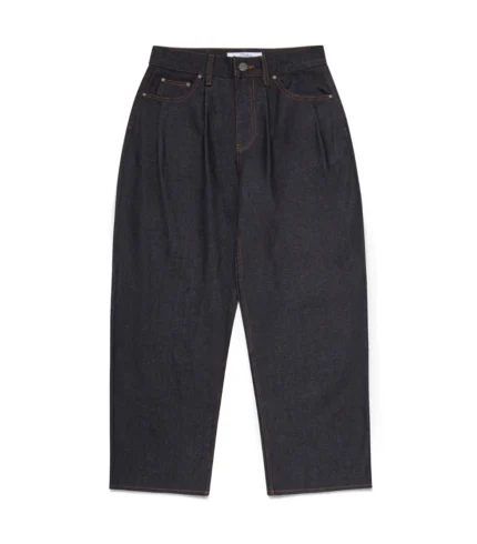 Luther Melbourne Baggy Raw Denim Blue Black (5)