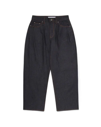 Luther Melbourne Baggy Raw Denim Blue Black (5)
