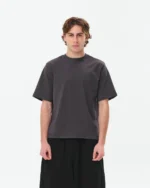 Luther Melbourne Cropped Basic T Shirt Charcoal (1)