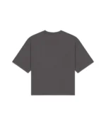 Luther Melbourne Cropped Basic T Shirt Charcoal (2)