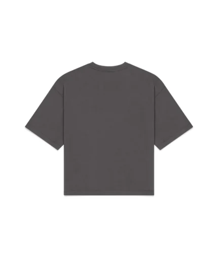 Luther Melbourne Cropped Basic T Shirt Charcoal (2)