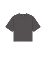 Luther Melbourne Cropped Basic T Shirt Charcoal (3)