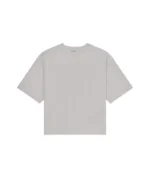Luther Melbourne Cropped Basic T Shirt Grey (3)