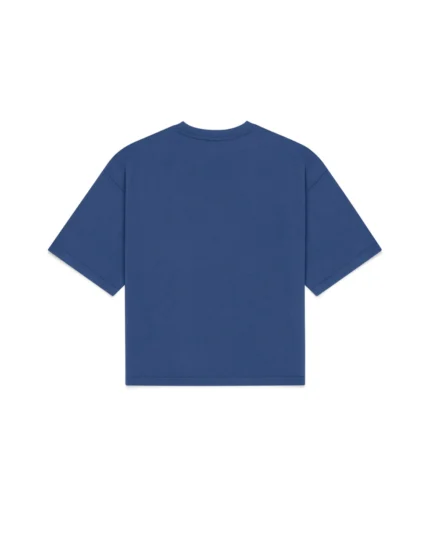 Luther Melbourne Cropped Basic T Shirt Navy (2)