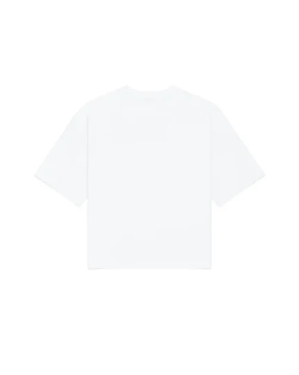 Luther Melbourne Cropped Basic T Shirt White (2)
