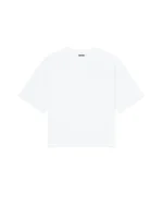 Luther Melbourne Cropped Basic T Shirt White (3)