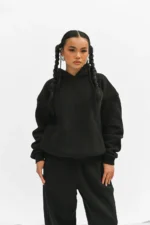 Luther Melbourne Essentials Hoodie Black (1)