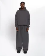 Luther Melbourne Essentials Hoodie Charcoal (1)