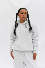 Luther Melbourne Essentials Hoodie Marle White (2)