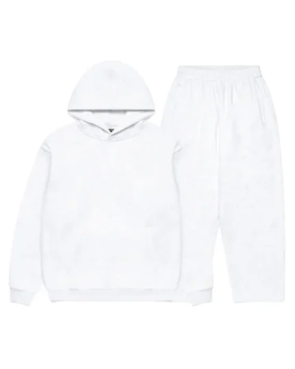 Luther Melbourne Essentials Tracksuit Marle White (3)
