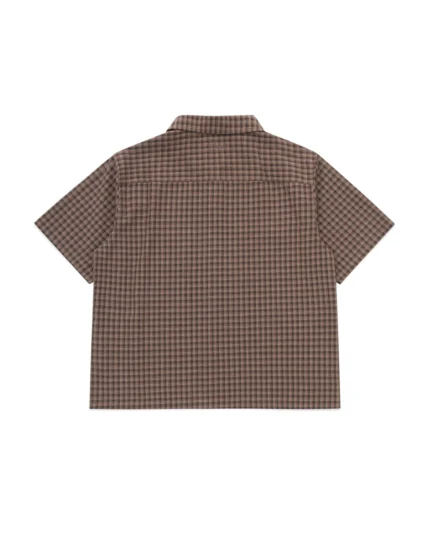 Luther Melbourne Short Sleeve Shirt Brown Plaid (2)