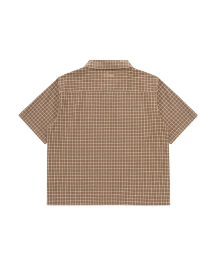 Luther Melbourne Short Sleeve Shirt Olive Plaid (2)