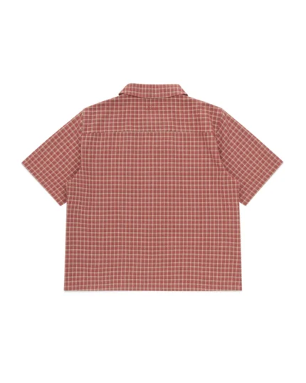 Luther Melbourne Short Sleeve Shirt Red Plaid (2)