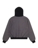 Luther Melbourne Workwear Zip Jacket Charcoal (4)