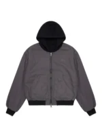 Luther Melbourne Workwear Zip Jacket Charcoal (5)