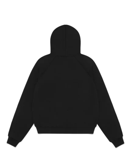 Luther Melbourne Zip Up Hoodie Black (2)