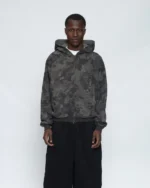 Luther Melbourne Zip Up Hoodie Dark Camo (1)