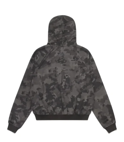 Luther Melbourne Zip Up Hoodie Dark Camo (2)