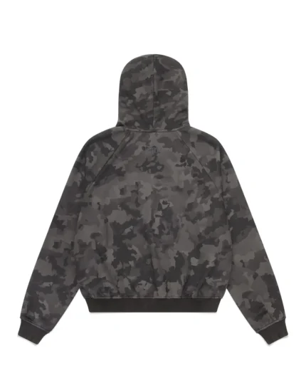 Luther Melbourne Zip Up Hoodie Dark Camo (2)