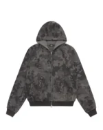 Luther Melbourne Zip Up Hoodie Dark Camo (3)
