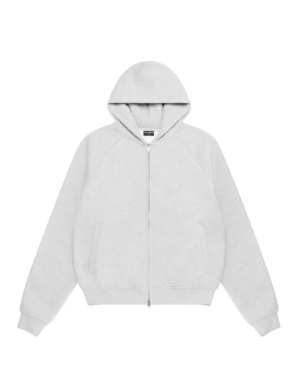 Luther Melbourne Zip Up Hoodie Grey (4)