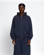 Luther Melbourne Zip Up Hoodie Navy (2)