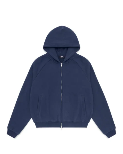 Luther Melbourne Zip Up Hoodie Navy (4)