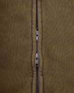 Luther Melbourne Zip Up Hoodie Washed Olive (2)