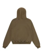 Luther Melbourne Zip Up Hoodie Washed Olive (2)