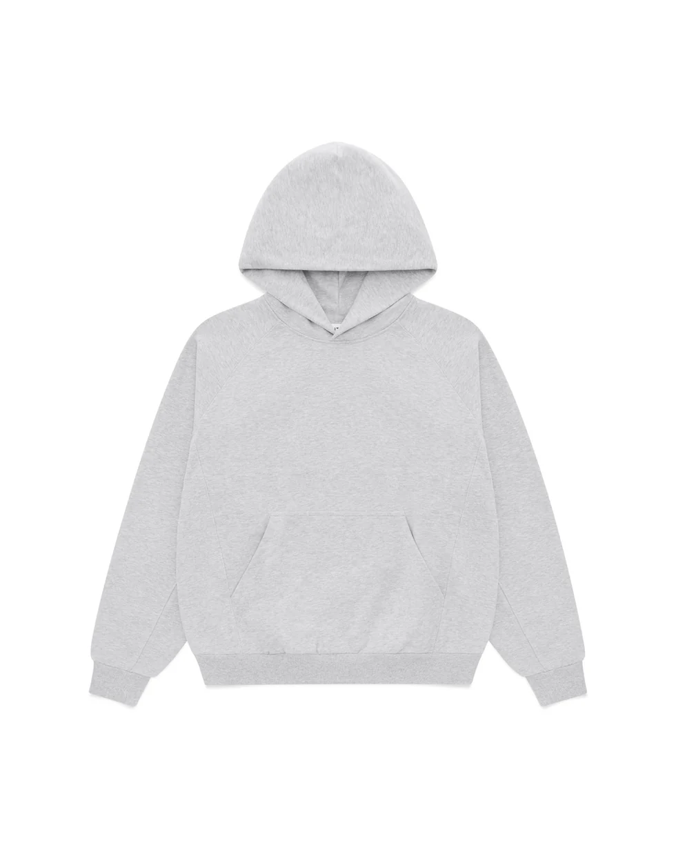 Luther Melbourne Heavyweight Hoodie Grey (4) Luther Melbourne Heavyweight Hoodie Grey (4)