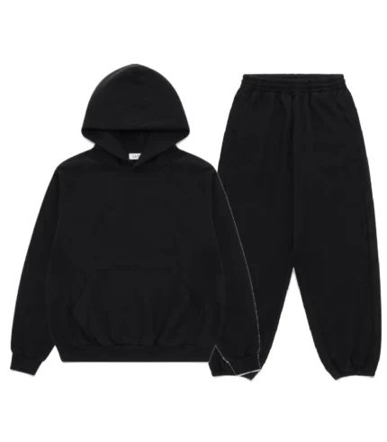 Luther Melbourne Heavyweight Tracksuit Black (3)