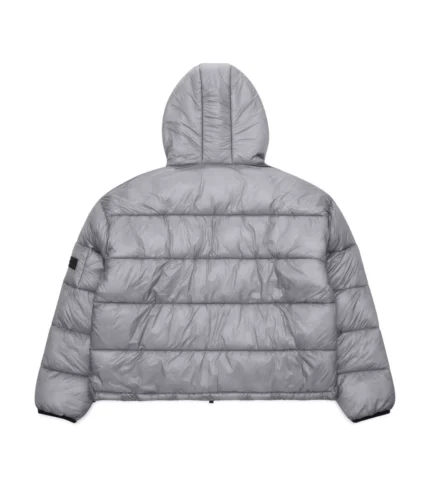 Luther Melbourne Puffer Jacket Silver (4)