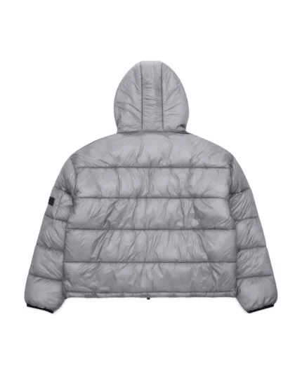 Luther Melbourne Puffer Jacket Silver (4)