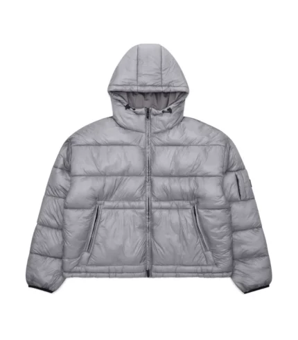 Luther Melbourne Puffer Jacket Silver (5)
