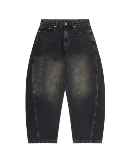 Luther Melbourne Balloon Denim Washed Black (1)